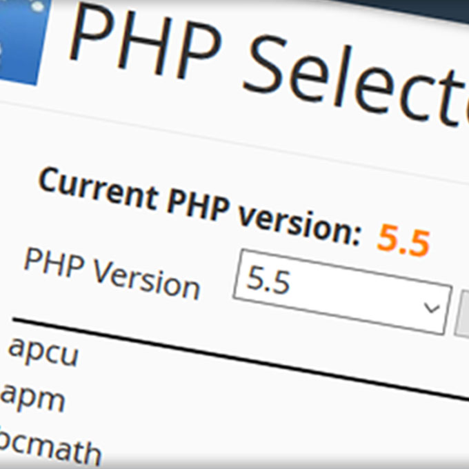 Seletor de PHP