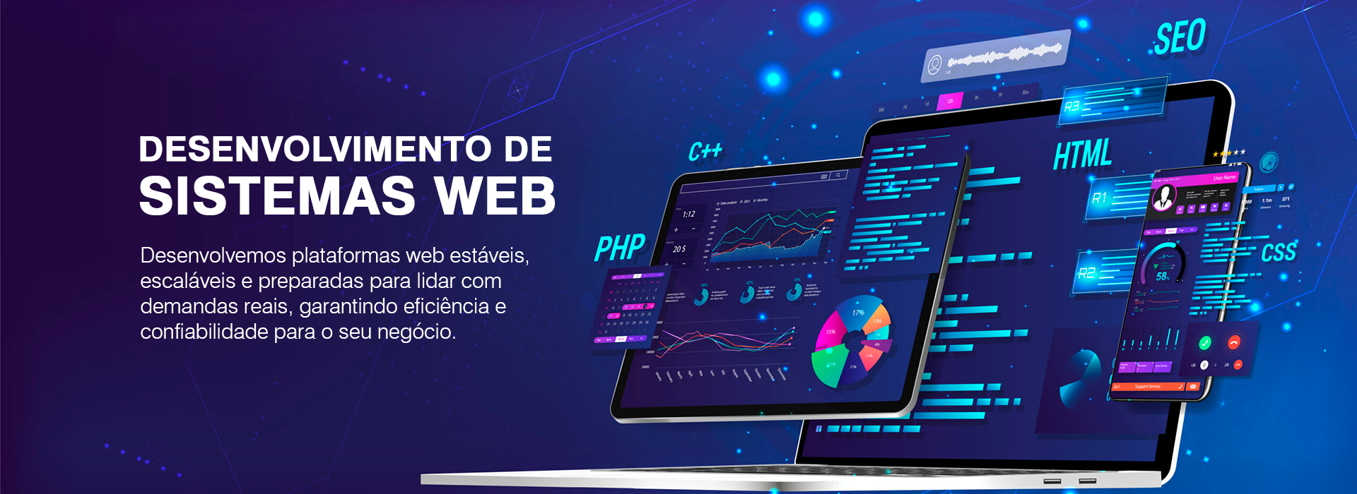 Desenvolvimento de sistemas web sob medida. EMPÍRICO Tecnologia da Informação